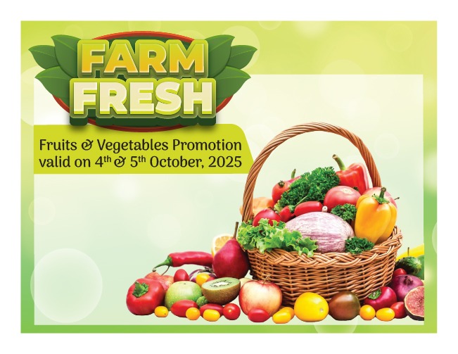 🍎🥦 𝐅𝐫𝐞𝐬𝐡 𝐅𝐫𝐮𝐢𝐭𝐬 & 𝐕𝐞𝐠𝐠𝐢𝐞𝐬 𝐏𝐫𝐨𝐦𝐨𝐭𝐢𝐨𝐧! 🥕🍇 | 𝟒𝐭𝐡–𝟓𝐭𝐡 𝐎𝐜𝐭𝐨𝐛𝐞𝐫 𝟐𝟎𝟐𝟓