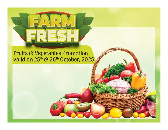 🥬🍊 𝐅𝐫𝐞𝐬𝐡 𝐏𝐢𝐜𝐤𝐬: 𝐅𝐫𝐮𝐢𝐭𝐬 & 𝐕𝐞𝐠𝐠𝐢𝐞𝐬 𝐏𝐫𝐨𝐦𝐨 – 𝟐𝟓𝐭𝐡 & 𝟐𝟔𝐭𝐡 𝐎𝐜𝐭. 𝟐𝟎𝟐𝟓