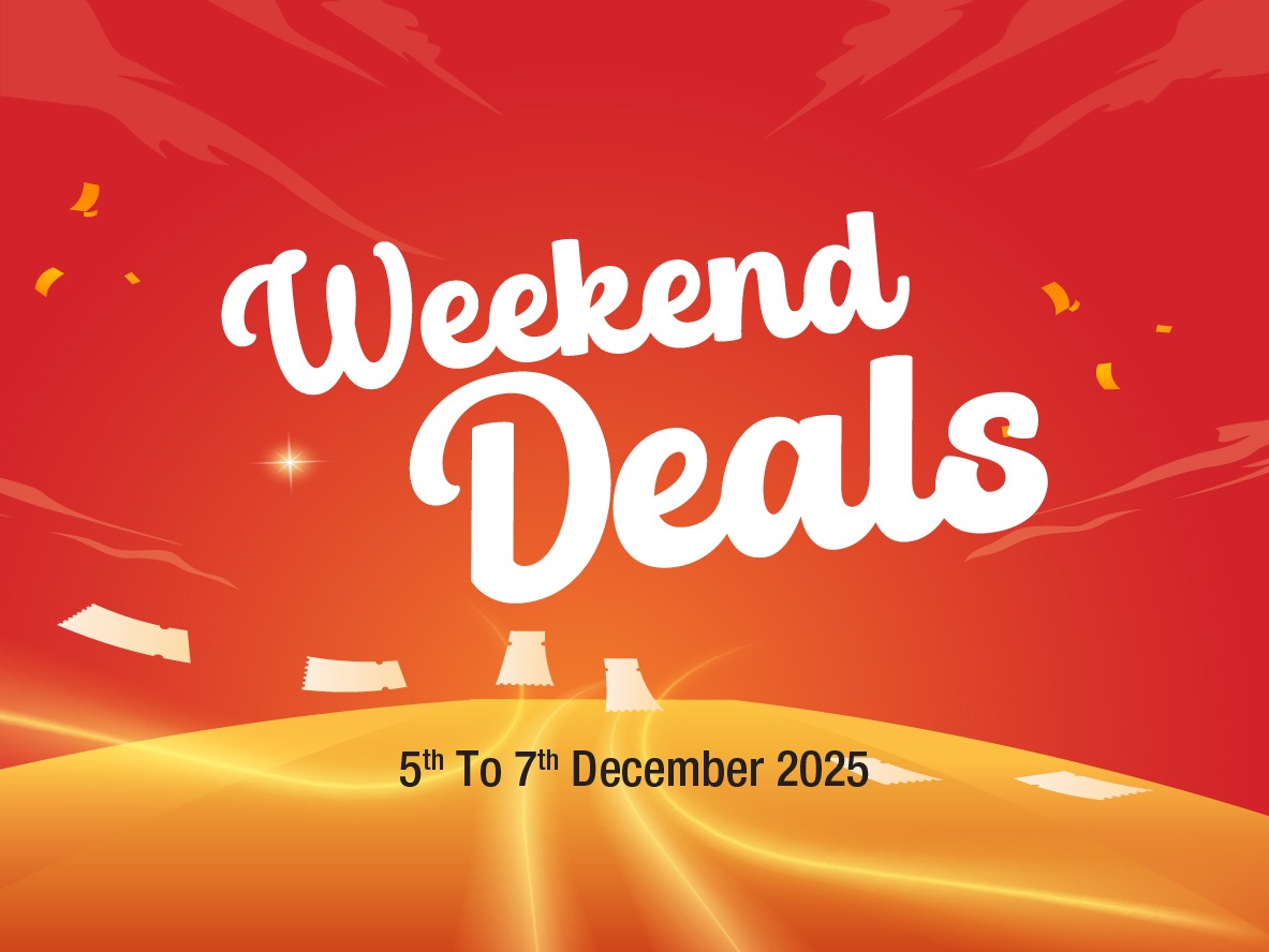 🌟 𝟑-𝐃𝐚𝐲 𝐖𝐞𝐞𝐤𝐞𝐧𝐝 𝐃𝐞𝐚𝐥𝐬: 𝟓–𝟕 𝐃𝐞𝐜𝐞𝐦𝐛𝐞𝐫, 𝟐𝟎𝟐𝟓