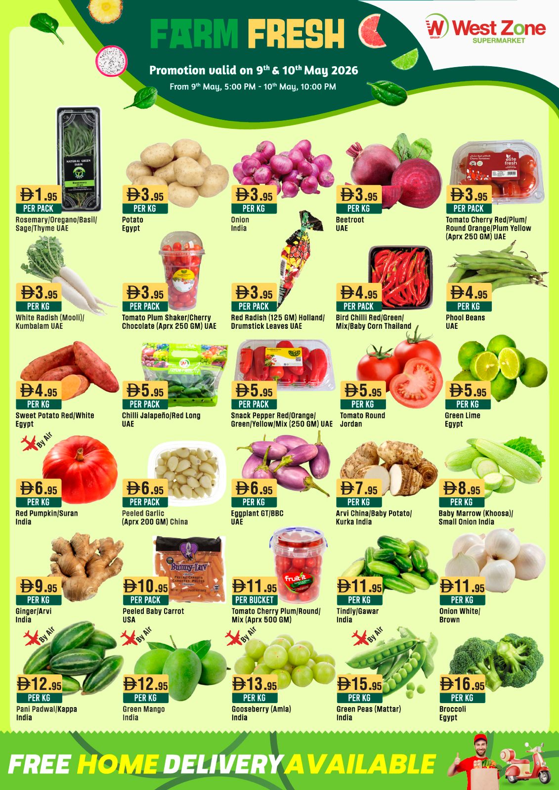 Farm Fresh Promotion Valid from 9th to 10th May 2026