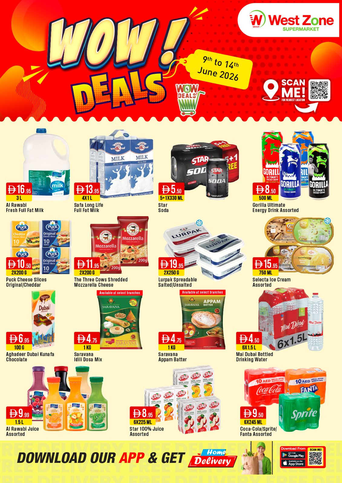 WOW Deals Day 9th to 14th June 2026