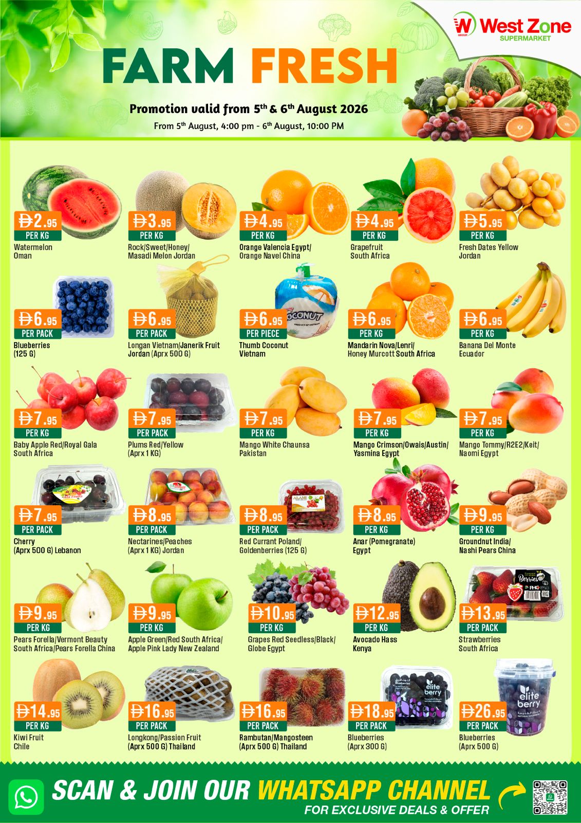 Farm Fresh 5th & 6th August 2026